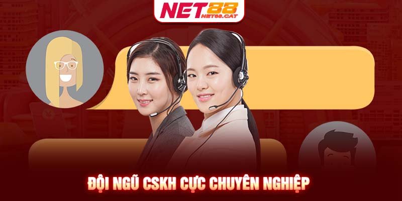 Đội ngũ CSKH cực chuyên nghiệp