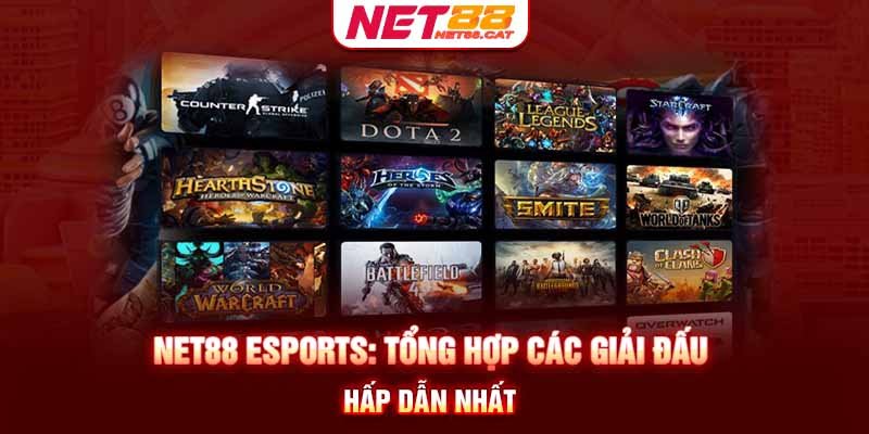 tổng hợp các giải đấu esports net88